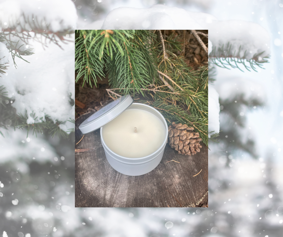 Noble Fir Soy Wax Candle - Tin